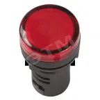                  Лампа AD16DS LED матрица d16мм красный 12В AC/DC
               