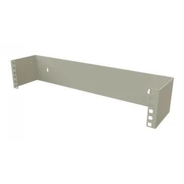 Кронштейн настенный для 19'' оборудования. высота 2U