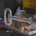 Ключ металлический с двойной бородкой 3мм
