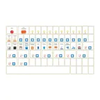 Комплект модульных наклеек большой с инд. ШК (164х299) PROxima