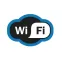 Наклейка информационный знак Зона Wi-Fi 150х200 мм,