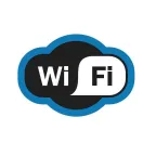 Наклейка информационный знак Зона Wi-Fi 150х200 мм,