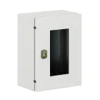                  Корпус навесной уличный ST Outdoor с М/П с прозрачной дверью ВxШxГ 400x300x200 мм, IP66
               