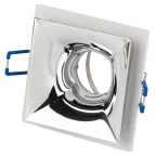                  Светильник встраиваемый декоративный KL102 WH/CH MR16 GU5.3 белый хром
               