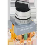                  Переключатель D7-11X2 2 полож. 1з+1р черный GENERICA
               