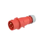                  Вилка кабельная 32A 3P+E IP44 переносная 400V
               