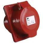                  Розетка кабельная 32А 3Р+N+Е IР44 скрытая 380В 425
               