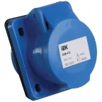                  Розетка с заземлением 413 скрытая 2Р+Е 16А 220В IP44
               