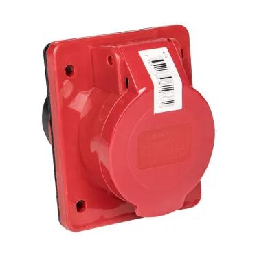 Розетка кабельная 16А 3Р+N+Е IP44 скрытая 380В 415