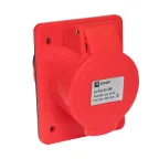 Розетка кабельная 32А 3Р+Е IP44 скрытая 380В 424