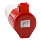                  Розетка 225-32А-6h-380AC-3P+PE+N-IP44
               