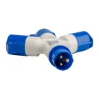                 Адаптер 1013-16А-6h-220AC-2P+PE-IP44
               