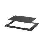                  Комплект крыши с фланцем черные RAL9005 ШхГ 600x800 мм
               