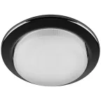                  Светильник ДВО-15w GX53 без лампы черный хром
               