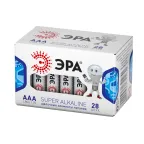                  Батарейка LR03-28 box SUPER Alkaline (28/1120/44800)
               
