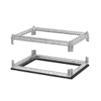                  Рамы крыши и дна для шкафов CQE N оцинкованные черные RAL9005 ШхГ 400x400 мм
               