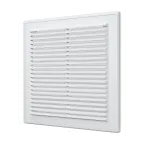 Решетка вентиляционная вытяжная, из ABS пластика 250x250