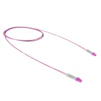                  Оптический коммутационный шнур Duplex flexible boot LC/UPC - LC/UPC 50/125 (OM4), 1 м
               