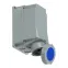 Розетка настенная 125А/230V/1P+N+E/IP67