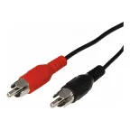                  Шнур 2 RCA - 2 RCA, 1.5 м., черный
               