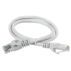                  Патч-корд категория 6A UTP 0.5м LSZH серый
               