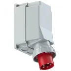                  Вилка настенная 125А/400V/3P+N+E/IP67
               