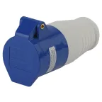                  Розетка переносная 213 2Р+РЕ 16А 220В IP44 (10/120/2160) R-16-2P-PE-IP44
               