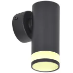 LIGHTING Светильник 4008 накладной настенный под лампу GU10 черный IEK