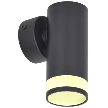 LIGHTING Светильник 4008 накладной настенный под лампу GU10 черный IEK