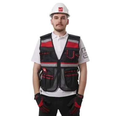 Универсальный регулируемый жилет монтажника КМ-TOOLVESTBAG-23