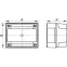 Зажим для подключения гибкой шины 50x24