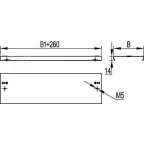 Зажим для подключения гибкой шины 80x50