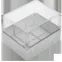 Коробка КМ41278 распаячная для открытой проводки 240х195х165мм IP55 (RAL7035 прозрачный красный кабельные вводы 5 шт)