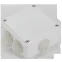 Коробка расп. КМ для о/п 100х100х45мм IP44 6 вв. белая