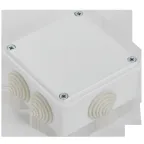 Коробка расп. КМ для о/п 100х100х45мм IP44 6 вв. белая
