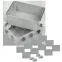 Коробка распаячная 190х140х120 серая IP55 КМ41246