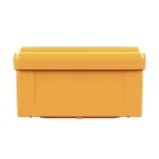 Коробка пластиковая FS с гладкими стенками и клеммниками IP56 100х100х50мм 5р 450V 20A 10мм.кв