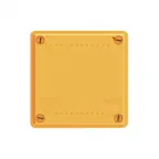 Коробка пластиковая FS с гладкими стенками и клеммниками IP56 100х100х50мм 5р 450V 20A 10мм.кв