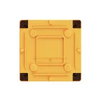 Коробка пластиковая FS с гладкими стенками и клеммниками IP56 100х100х50мм 5р 450V 20A 10мм.кв