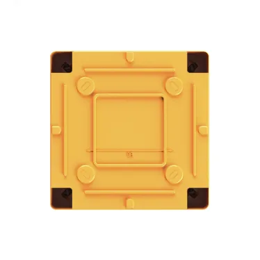Коробка пластиковая FS с гладкими стенками и клеммниками IP56 100х100х50мм 5р 450V 20A 10мм.кв