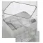 Коробка КМ41278 распаячная для открытой проводки 240х195х165мм IP55 (RAL7035 прозрачный красный кабельные вводы 5 шт)