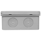 Коробка распределительная KMP-030-035 с крышкой (85х85х40) для прямого монтажа без мембр. вводов серая IP54 EKF