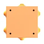 Коробка стальная FS с кабельными вводами и клеммниками IP55 150х150х80мм 5р 450V 10A 6мм.кв.