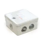 Коробка распределительная для о/п безгалогенная (HF) серая 100х100х50 (60шт/кор)