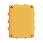 Коробка пластиковая FS с кабельными вводами и клеммниками IP56 150х110х70мм 5р 450V 30A 16мм.кв