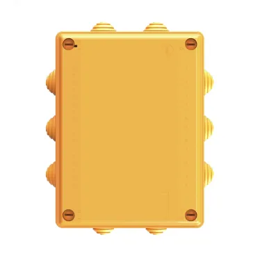 Коробка пластиковая FS с кабельными вводами и клеммниками IP56 150х110х70мм 5р 450V 30A 16мм.кв