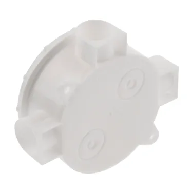 Коробка распаячнаяKOR-70-35-3-w открытой установки трехрожковая белая IP42