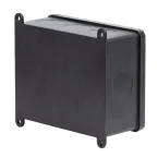 Коробка индустриальная 120х95х52 мм, IP68 с гладкими стенками, черная