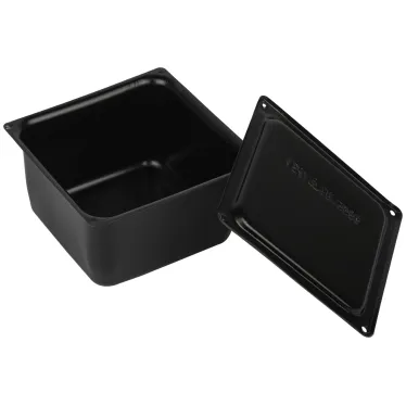 Коробка протяжная Y-995-150-150-100-31 металлическая У-995 без уплотнителя 150х150х100мм черная IP31