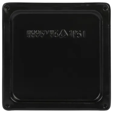 Коробка протяжная Y-995-150-150-100-31 металлическая У-995 без уплотнителя 150х150х100мм черная IP31